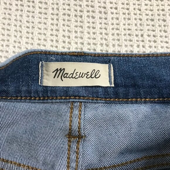 MADEWELL WOMENS SKINNY CROP JEANS SIZE 24 - Picture 3 of 8